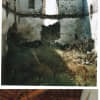 Antes y después de la crujía en ruinas en planta primera