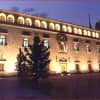 Iluminación de la fachada principal del Palacio Arzobispal de Alcalá de Henares