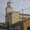 Vista lateral de la iglesia después de los trabajos