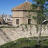 Vista de la cúpula de la Capilla del Cristo del Socorro antes de su Restauración