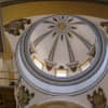 Vista de la cúpula antes de la restauración