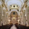 Interior del templo tras la restauración