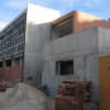Imagen del edificio durante su construcción