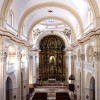 Interior del templo después de las obras