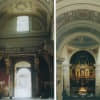 Vista del interior de la Iglesia antes de su Restauración