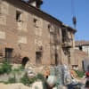 Fachada a patio trasero antes de la restauración